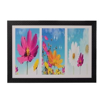 Colorful Floral Satin Matt Texture UV Art Painting 1