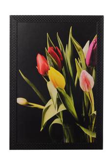 Floral Satin Matt Texture UV Art Painting