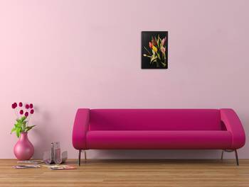 Floral Satin Matt Texture UV Art Painting 2