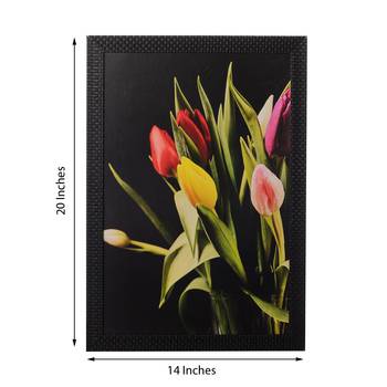 Floral Satin Matt Texture UV Art Painting 3