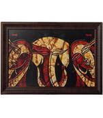 Riddhi Siddhi Satin Matt Texture UV Art Painting