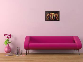 Riddhi Siddhi Satin Matt Texture UV Art Painting 2