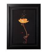 Sparkling Yellow Rose Special Effect Sparkle Velvet Touch Reprint