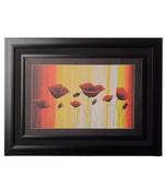 Bunch of Red Flower Matt Texture Original Oil Painting Canvas Reprint