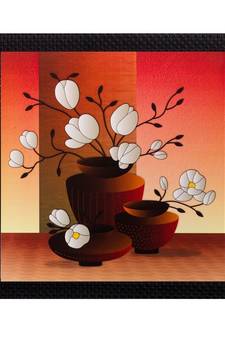 Botanical Matt Textured UV Art Painting