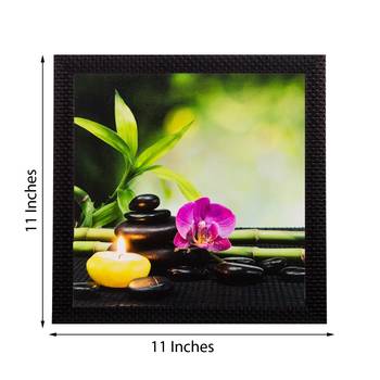 Floral Pot Matt Textured UV Art Painting 3