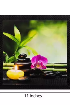 Floral Pot Matt Textured UV Art Painting