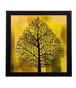 Tree Design Matt Textured UV Art Painting