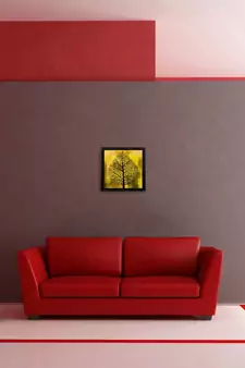 Tree Design Matt Textured UV Art Painting