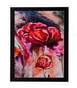 Abstract Design Matt Textured UV Art Painting