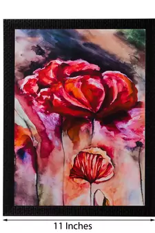 Abstract Design Matt Textured UV Art Painting