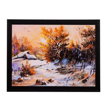 Scenary View Matt Textured UV Art Painting 1