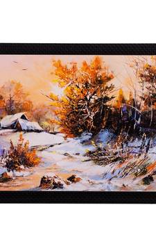 Scenary View Matt Textured UV Art Painting