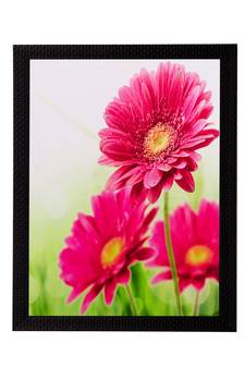 Pink Sunflower Matt Textured UV Art Painting