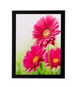 Pink Sunflower Matt Textured UV Art Painting