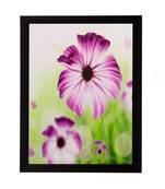 Pink and White Flower Matt Textured UV Art Painting