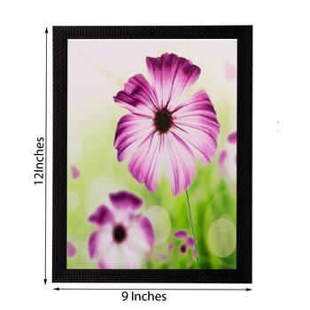Pink and White Flower Matt Textured UV Art Painting 3