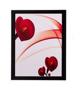 Heart Share Roses Matt Textured UV Art Painting