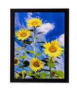 Sunflower Bunch Matt Textured UV Art Painting