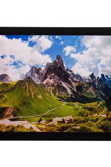 Mountains View Matt Textured UV Art Painting
