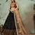 Delightful Black Thread and Sequins Embroidered Net Semi Stitched Lehenga Choli for Partywear