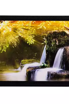 Waterfall View Matt Textured UV Art Painting