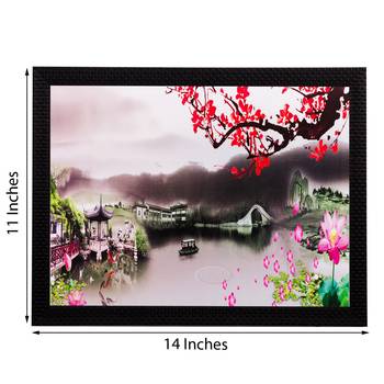 Scenary View Matt Textured UV Art Painting 2