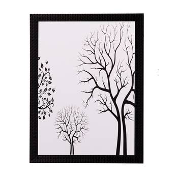 Abstract Tree View Matt Textured UV Art Painting 1