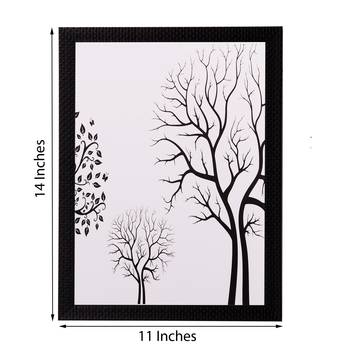 Abstract Tree View Matt Textured UV Art Painting 2