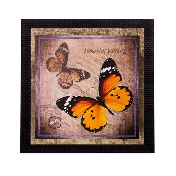 Beautiful Colored Butterfly Matt Textured UV Art Painting 1
