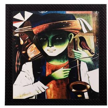 Abstract Man Matt Textured UV Art Painting 1