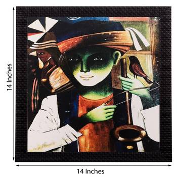 Abstract Man Matt Textured UV Art Painting 2
