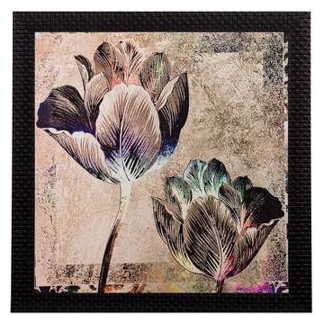 Floral Matt Textured UV Art Painting 1