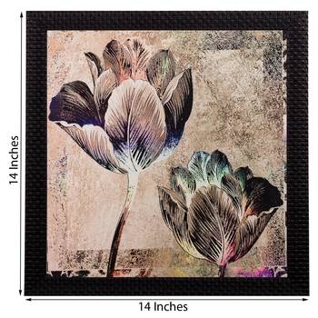 Floral Matt Textured UV Art Painting 2