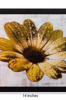 Floral Matt Textured UV Art Painting