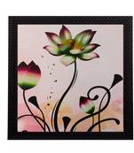 Floral Matt Textured UV Art Painting
