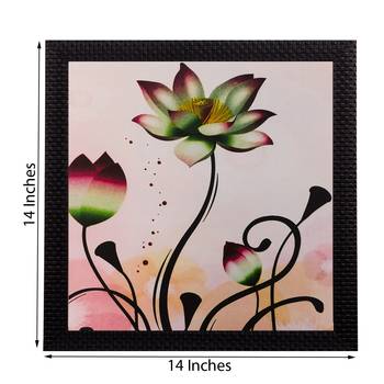 Floral Matt Textured UV Art Painting 2