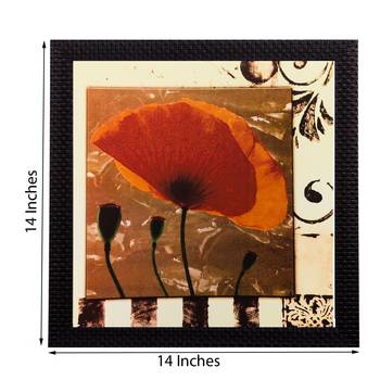 Floral Matt Textured UV Art Painting 2