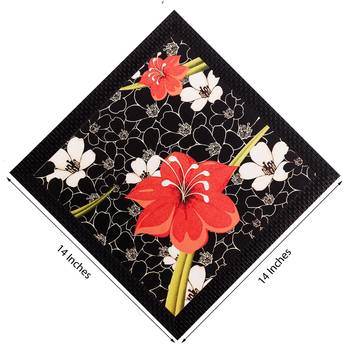 Floral Matt Textured UV Art Painting 2
