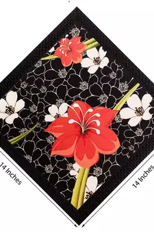 Floral Matt Textured UV Art Painting