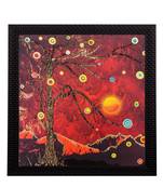 Sparkling Tree Balls Matt Textured UV Art Painting