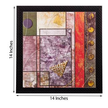 Abstract Matt Textured UV Art Painting 2