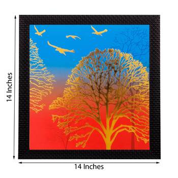 Abstract Matt Textured UV Art Painting 2