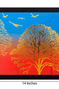 Abstract Matt Textured UV Art Painting