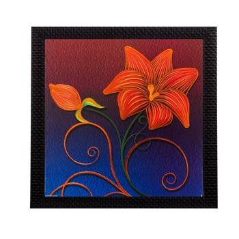 Floral Matt Textured UV Art Painting 1