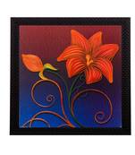 Floral Matt Textured UV Art Painting