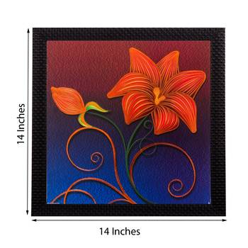 Floral Matt Textured UV Art Painting 2