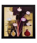 Floral Matt Textured UV Art Painting