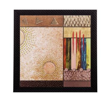 Abstract Matt Textured UV Art Painting 1