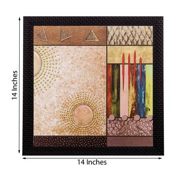 Abstract Matt Textured UV Art Painting 2